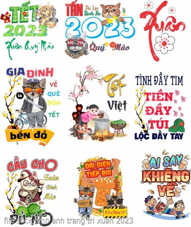 file stick hinh anh trang tri xuan 2023